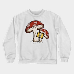 Poison mushroom Crewneck Sweatshirt